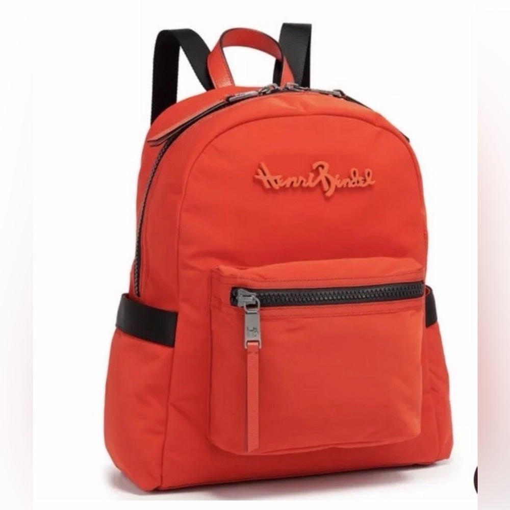 Henri Bendel Bold Red Backpack